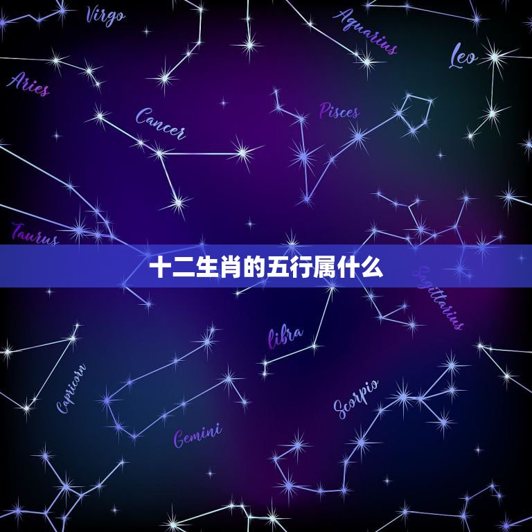 十二生肖的五行属什么，六十甲子概况表  第1张