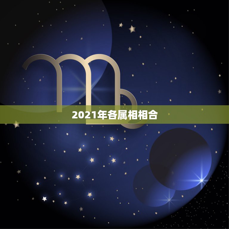 2021年各属相相合，2021的太岁五大属相  第1张
