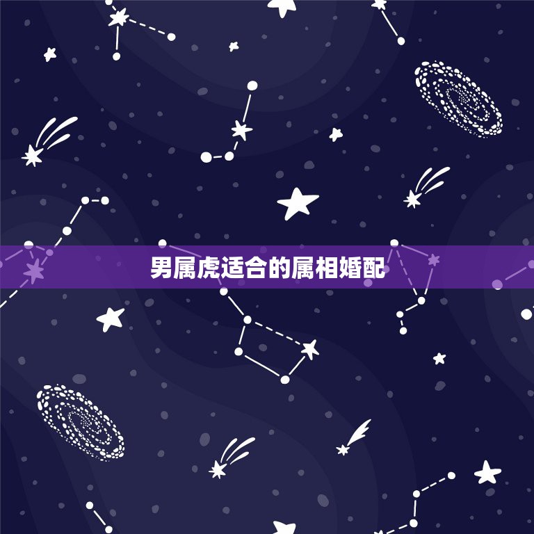 男属虎适合的属相婚配，98年属虎男的属相婚配偶  第1张