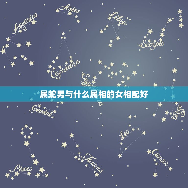 属蛇男与什么属相的女相配好，89年属蛇的和什么属相最配  第1张