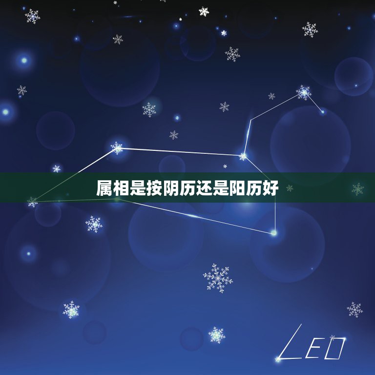 属相是按阴历还是阳历好，属相是按阴历还是阳历？  第1张