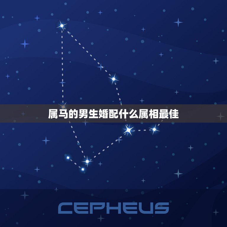 属马的男生婚配什么属相最佳，男生肖属马和哪个生肖最配  第1张