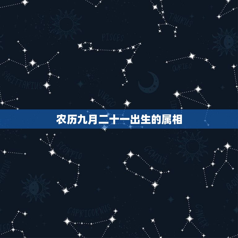 农历九月二十一出生的属相，2019年阴历九月二十一上午9点46分出生的  第1张