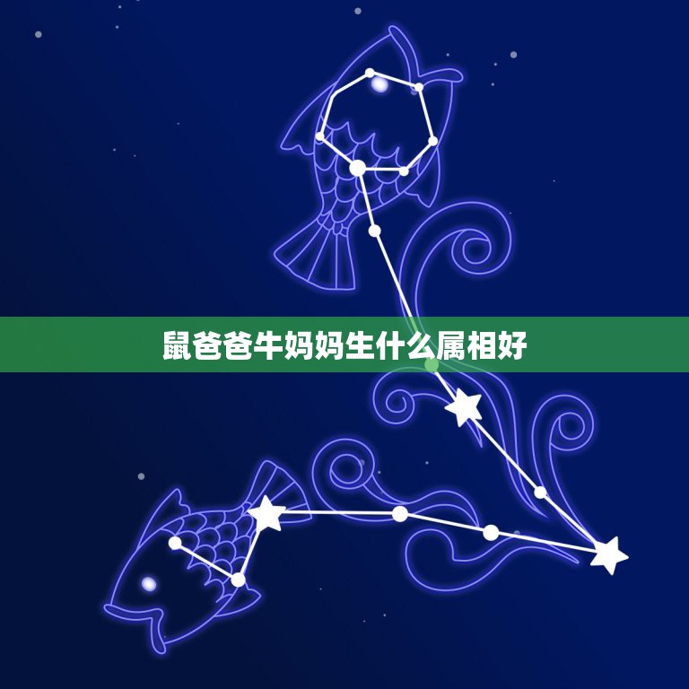鼠爸爸牛妈妈生什么属相好，爸爸属鼠 妈妈属牛 生什么属相的孩子最好？  第1张