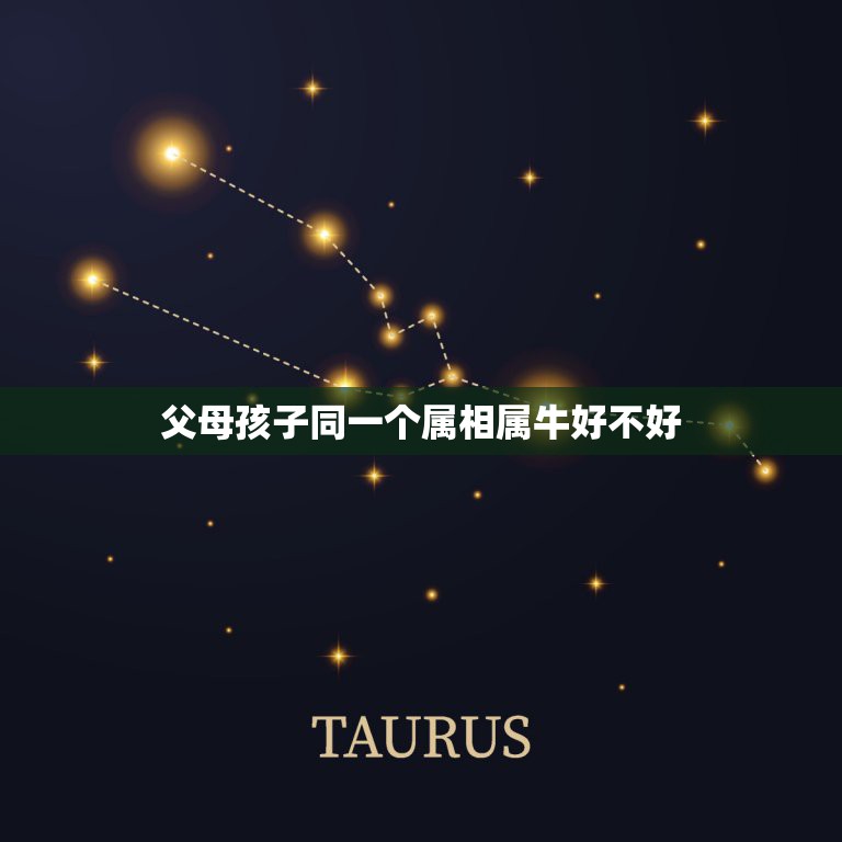 父母孩子同一个属相属牛好不好，父母都属牛.孩子属什么会好一点？  第1张
