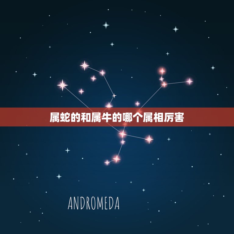 属蛇的和属牛的哪个属相厉害，属蛇和属牛的人在一起好吗  第1张