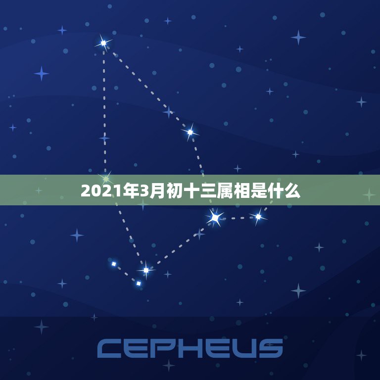 2021年3月初十三属相是什么，2021年3月初七属相是什么 ？  第1张