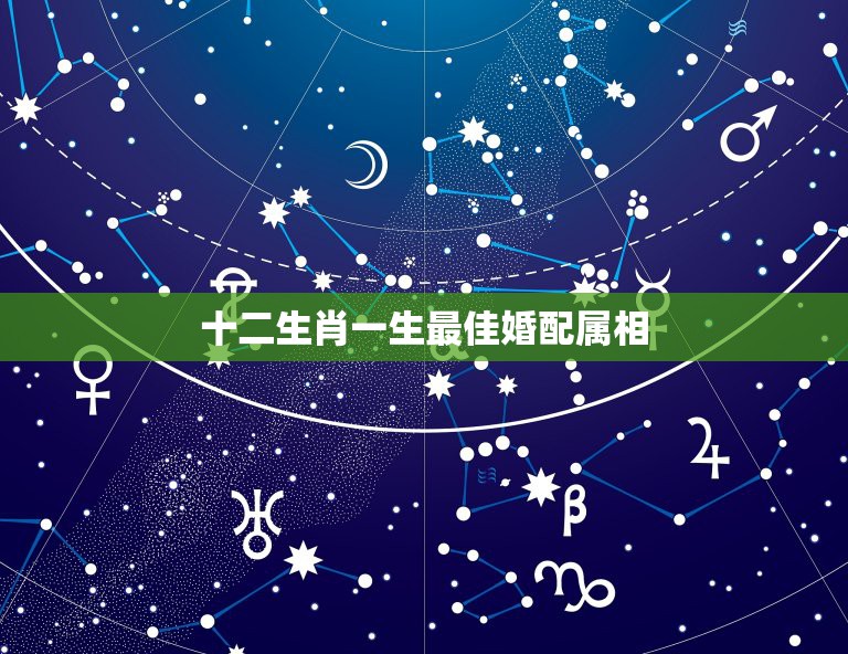 十二生肖一生最佳婚配属相，十二生肖男女婚配表  第1张