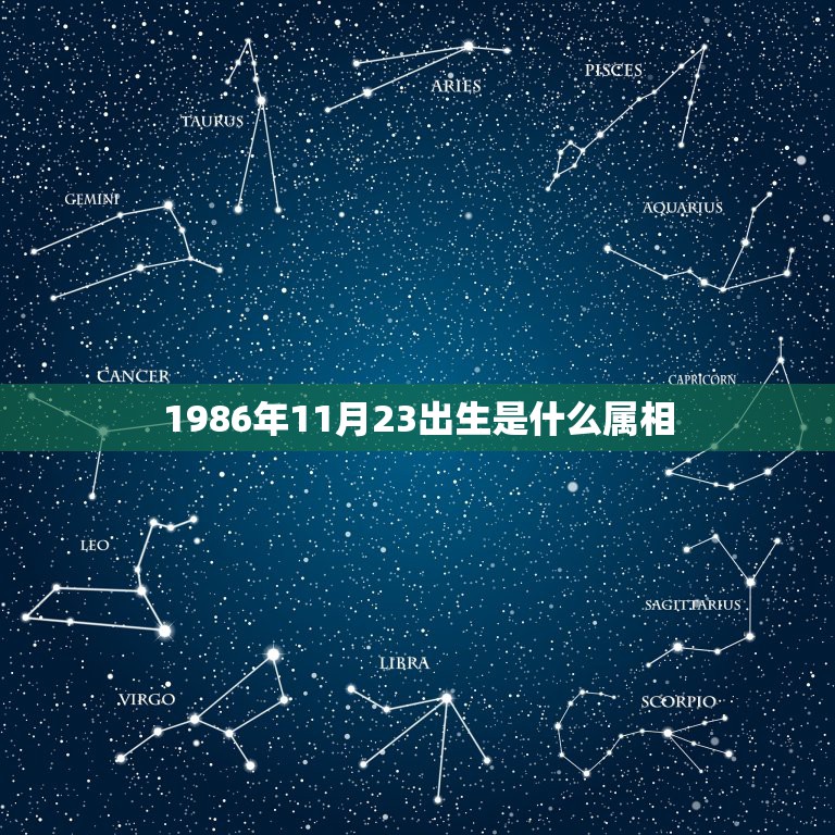 1986年11月23出生是什么属相，86年属虎的火命11月份的是什么星
