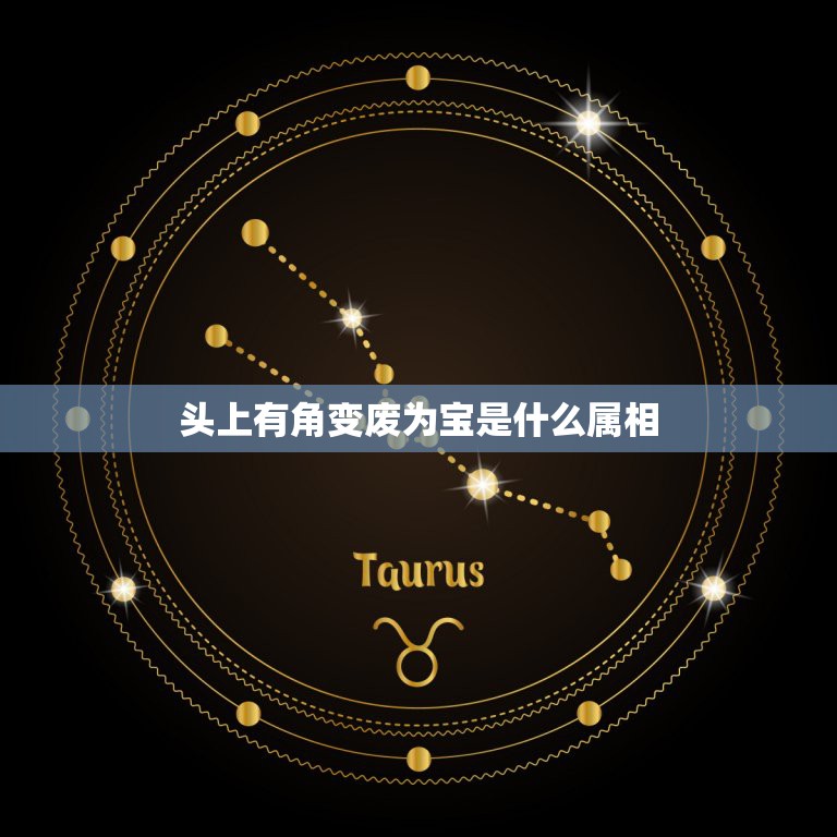头上有角变废为宝是什么属相，头上有角变废为宝打一生肖  第1张