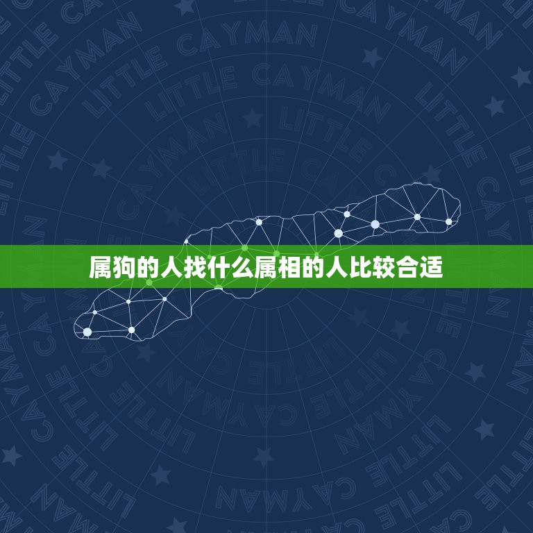属狗的人找什么属相的人比较合适，属狗的人和什么属相的人最相配  第1张