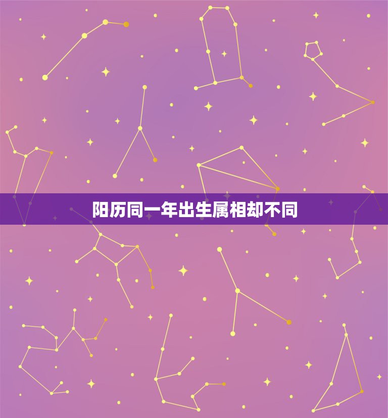 阳历同一年出生属相却不同，不同的年份对应不同的属相，阳历2021年1月  第1张
