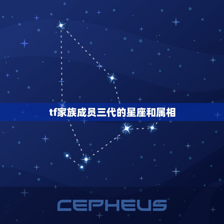 tf家族成员三代的星座和属相，tf家族第三代成员是谁？  第1张