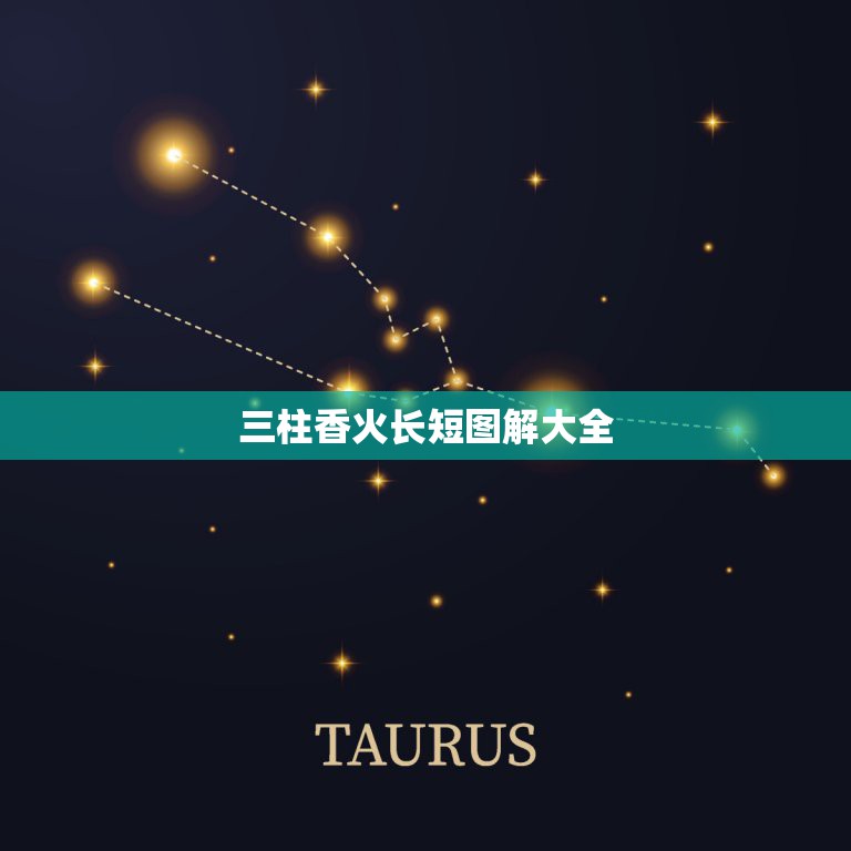 三柱香火长短图解大全，三柱香卦图解从左到右一个比一个高是什么香  第1张