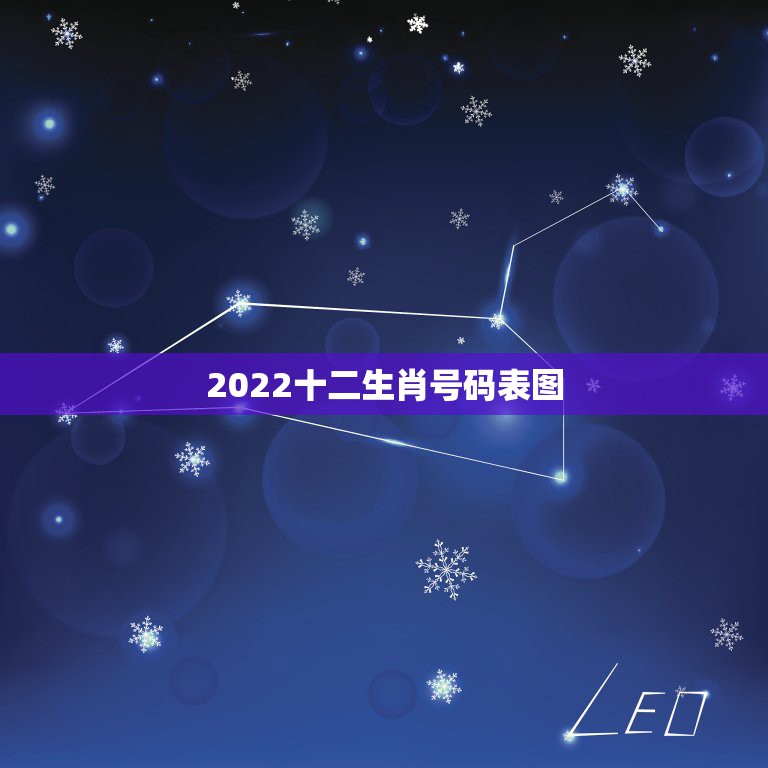 2022十二生肖号码表图，2022年月份属相对照表