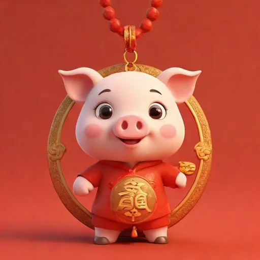 2025年属猪犯太岁佩戴什么，蛇年猪犯太岁佩戴的吉祥物  第4张