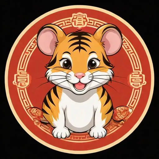 十二生肖子鼠丑牛寅虎卯兔后面：子鼠,丑牛,寅虎,卯兔,辰龙  第4张