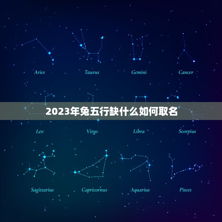 2023年兔五行缺什么如何取名（五行不足如何弥补，找到最佳算命方法）