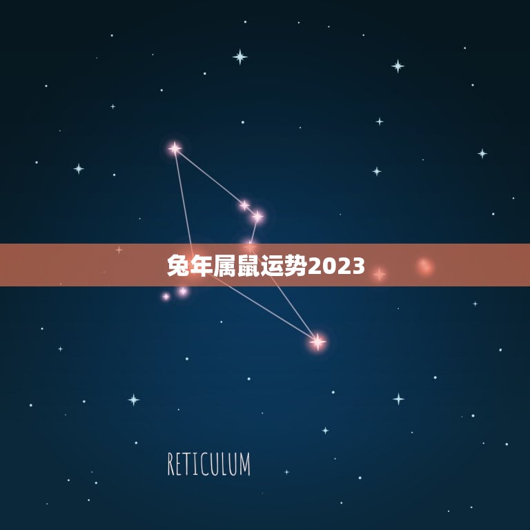 兔年属鼠运势2023(好坏参半需谨慎应对)  第1张