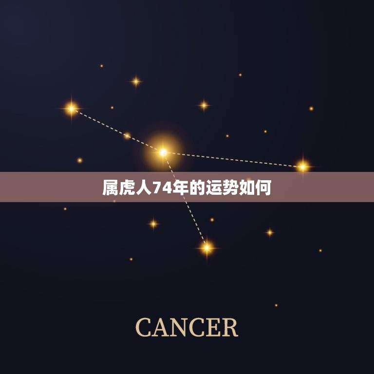 属虎人74年的运势如何(2023年运气好不好)  第1张