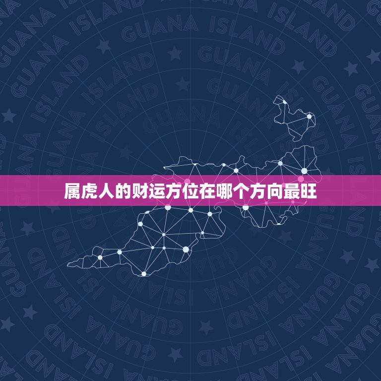 属虎人的财运方位在哪个方向最旺(介绍幸运财位)