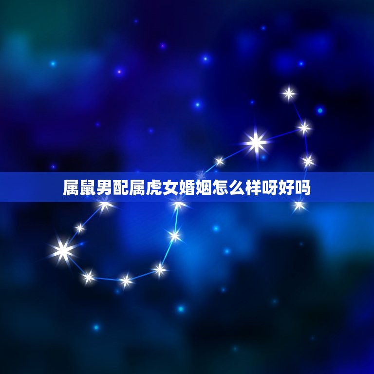 属鼠男配属虎女婚姻怎么样呀好吗(幸福美满的婚姻还是悬而未决)  第1张