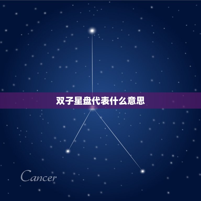双子星盘代表什么(解读星座双子的象征)  第3张
