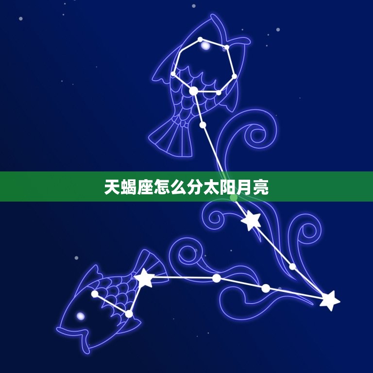 天蝎座怎么分太阳月亮(探秘星座性格的两面性)  第3张