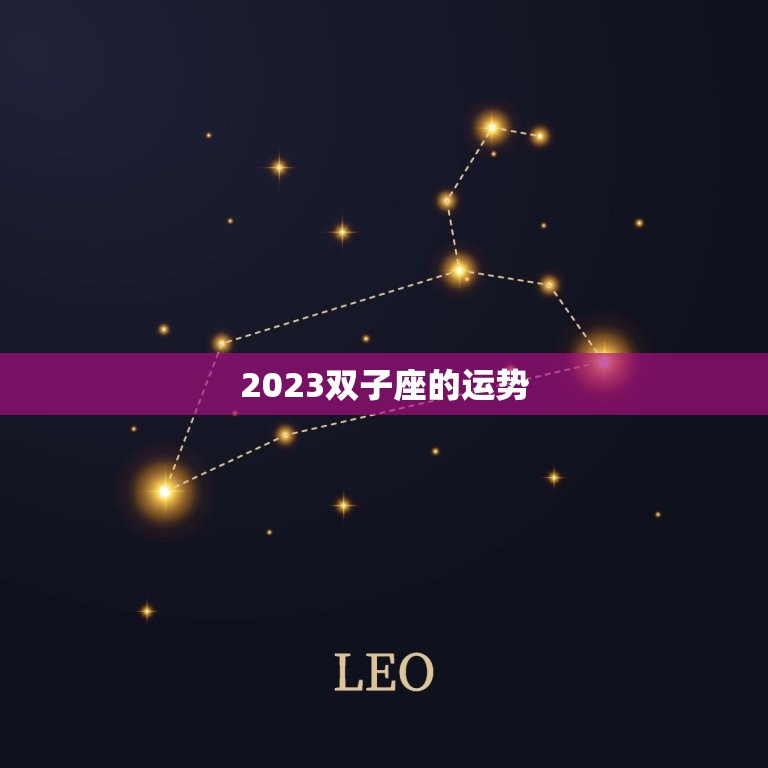 2023双子座的运势(变化多端的一年)  第3张