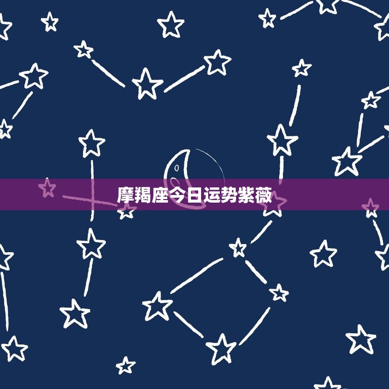 摩羯座今日运势紫薇(财运亨通事业顺利)  第3张
