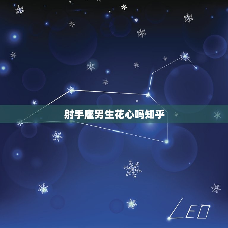 射手座男生花心吗知乎(介绍射手男的真实面貌)  第3张