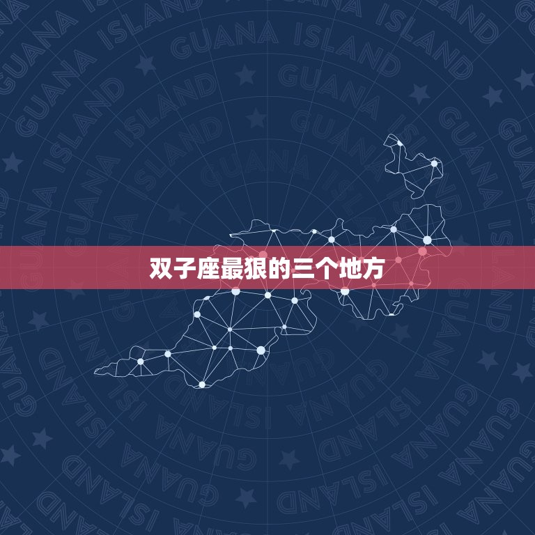 双子座最狠的三个地方(介绍双子座的心机、口才和变化无常)  第3张
