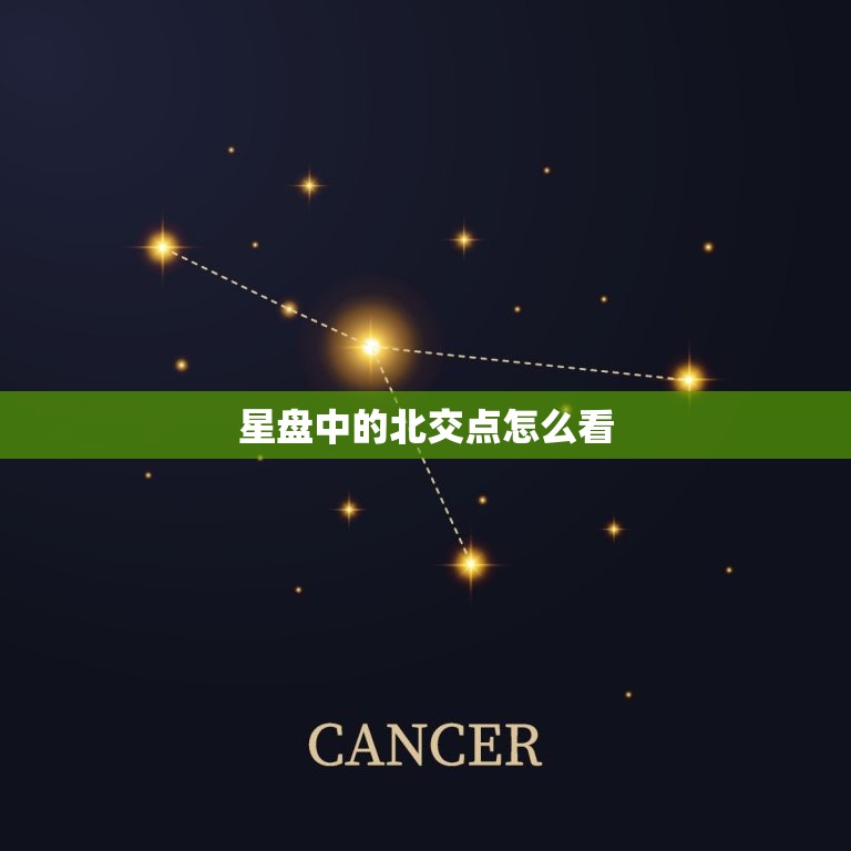 星盘中的北交点怎么看(介绍北交点在星盘中的意义)  第3张