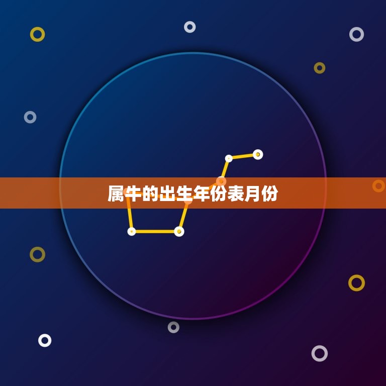 属牛的出生年份表月份(你知道吗)  第3张