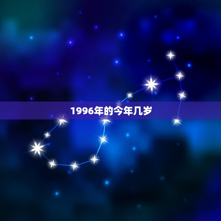 1996年的今年几岁(回顾过去展望未来)  第3张