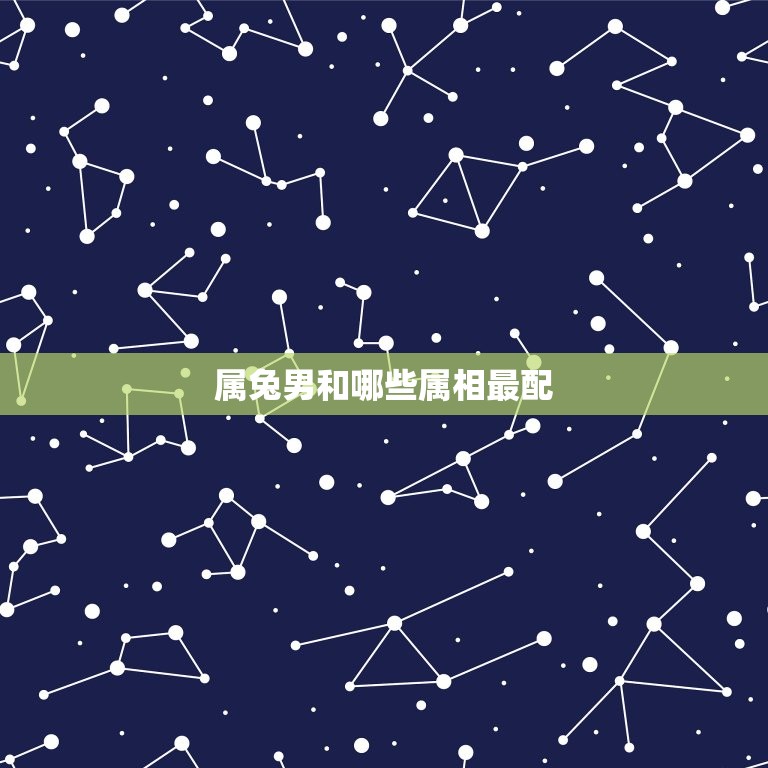 属兔男和哪些属相最配(十二生肖配对大介绍)  第2张