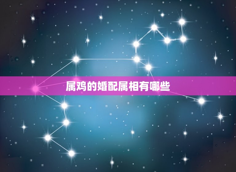 属鸡的婚配属相有哪些(匹配)  第3张
