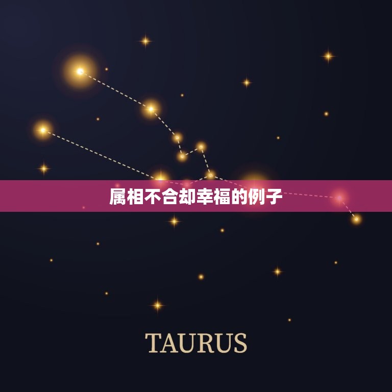 属相不合却幸福的例子(他们的爱情不受属相束缚)
