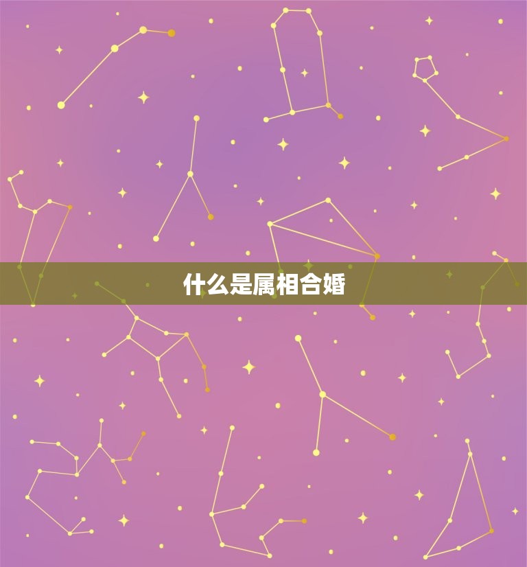 属相合婚口诀是什么呢(如何避免婚姻矛盾)  第1张