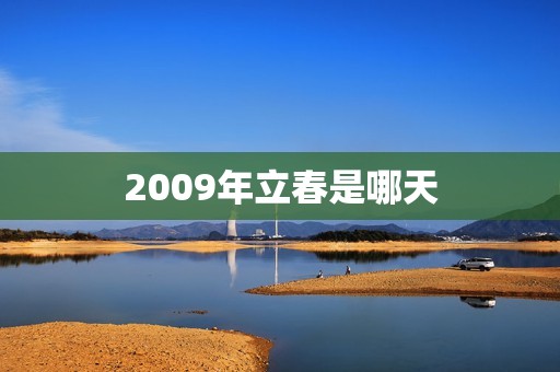 2009年立春是哪天(迎接春天的缕阳光)  第3张