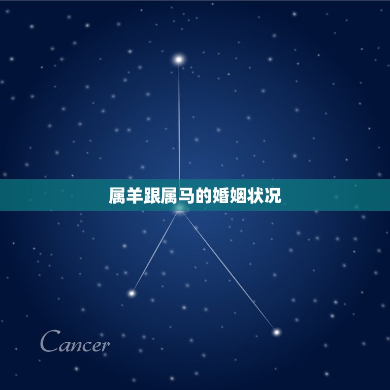属羊跟属马的婚姻状况(幸福美满还是波折重重)  第3张