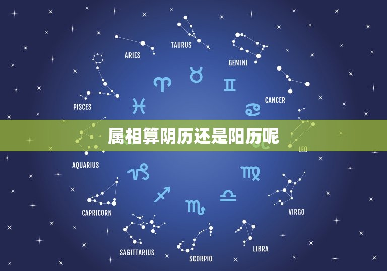 属相算阴历还是阳历呢(如何正确计算属相)  第3张