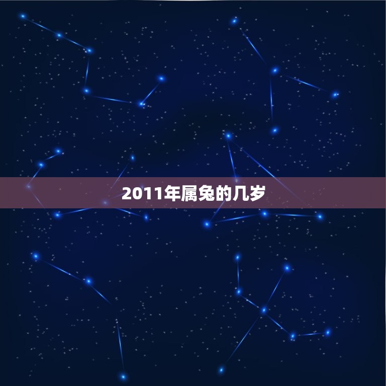 2011年属兔的几岁(已经多少岁了)  第3张