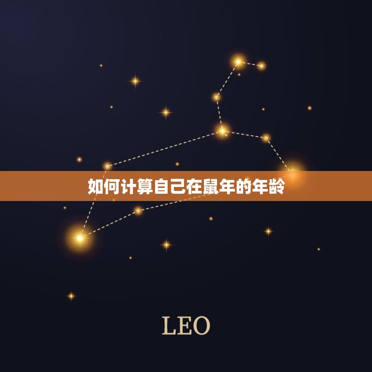 2023年鼠年多少岁(迎接新年算一算你的年龄吧)  第2张