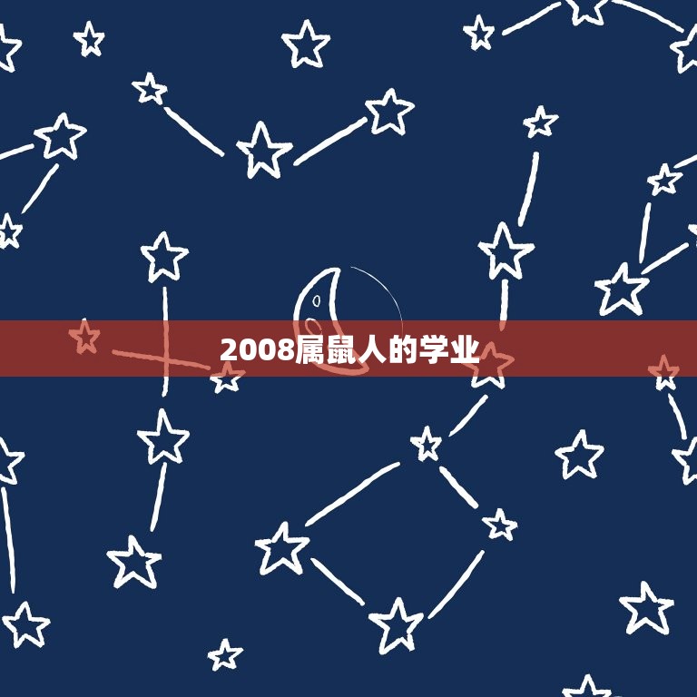2008属鼠人的学业(如何在学业中获得成功)  第3张