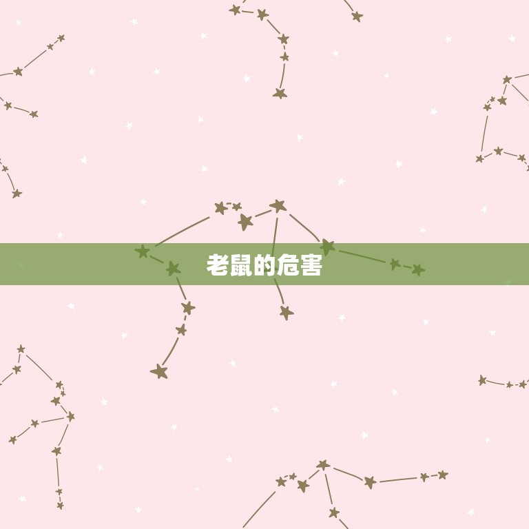 用什么方法灭老鼠最快(快速有效的老鼠灭杀方法大介绍)