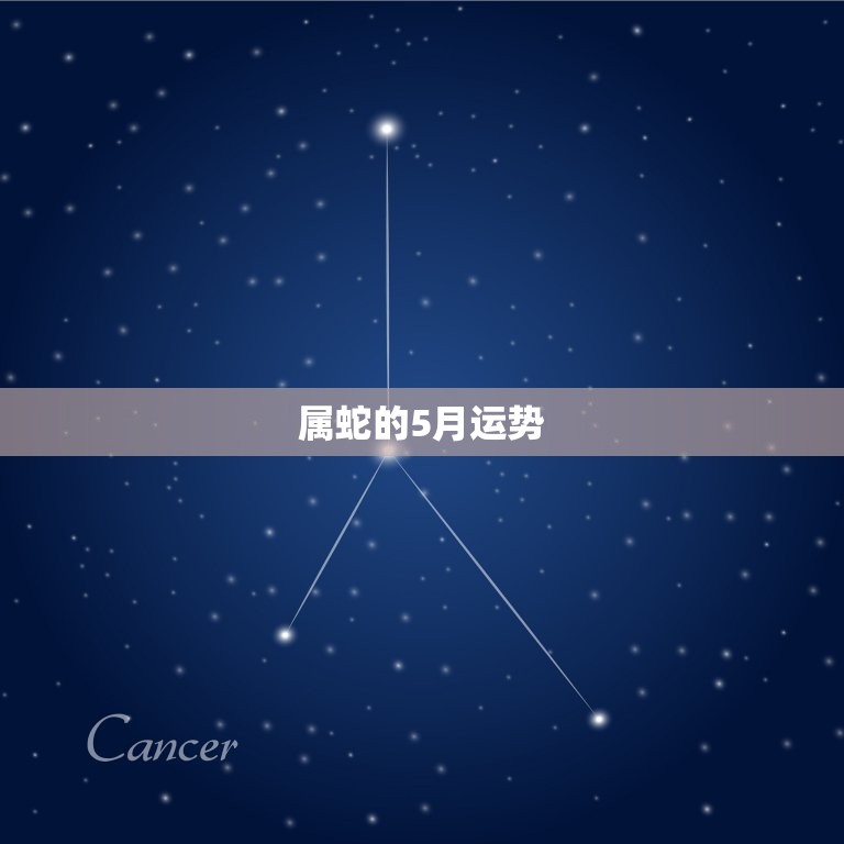 属蛇的5月运势(财运亨通感情顺利健康需注意)  第3张