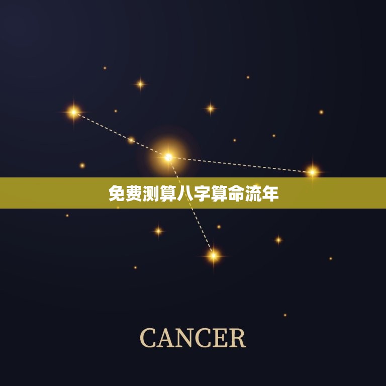 免费测算八字算命流年(解读你的未来命运)  第3张