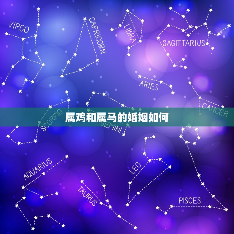 属鸡和属马的婚姻如何(幸福共存还是难以相处)  第3张