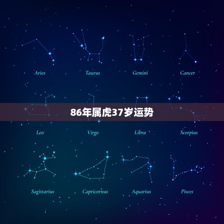 86年属虎37岁运势(2023年事业顺利财运亨通)  第3张